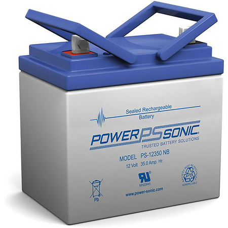Power Sonic PS-12350NB Univeral AGM Battery PS-12350NB